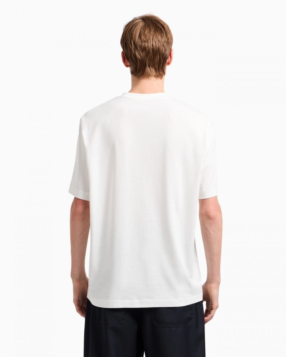 Armani Exchange Armani Exchange Mens Milano/New York Landmarks Graphic T-Shirt