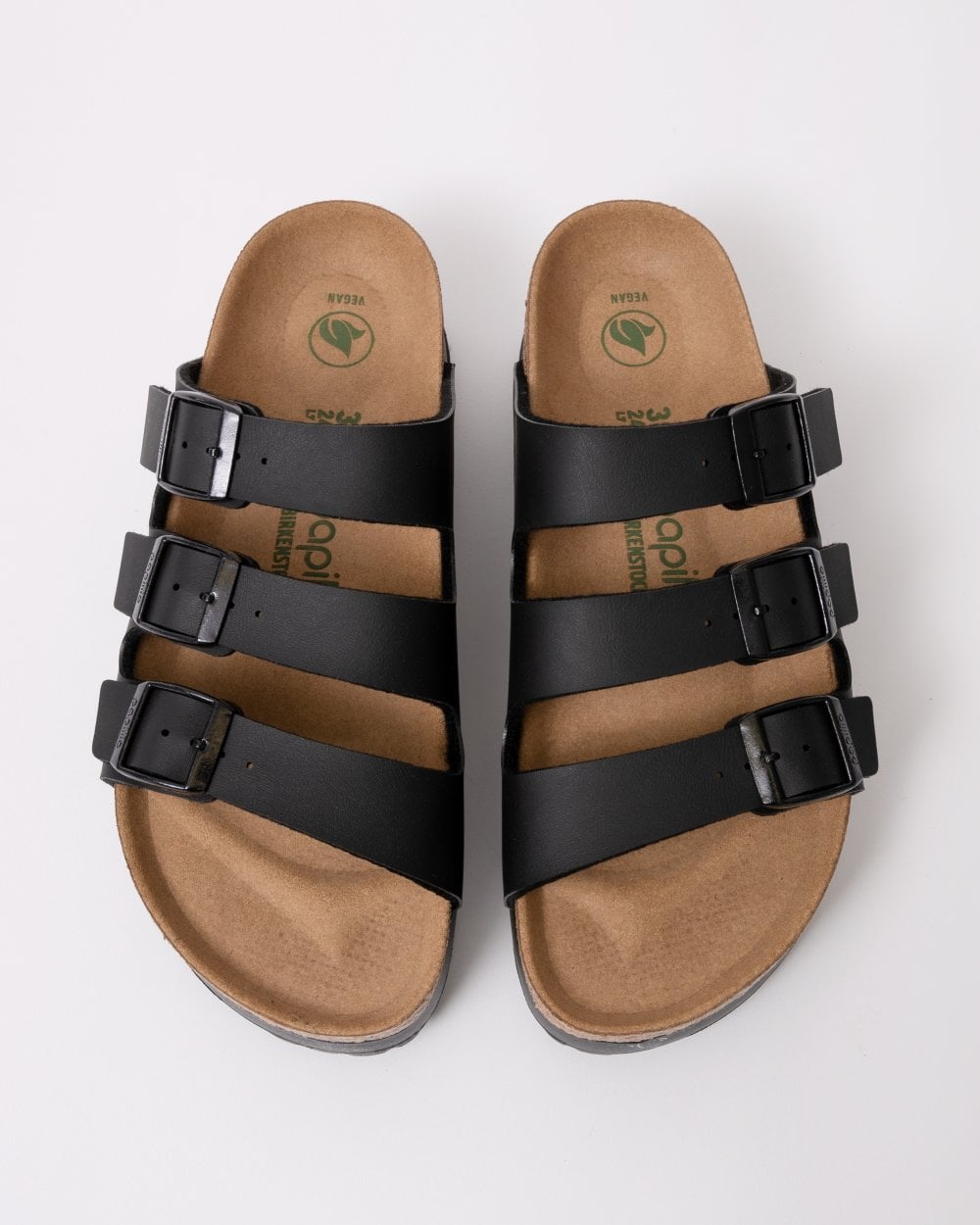 Birkenstock Papillio Florida III Womens Vegan Platform Sandals - Black
