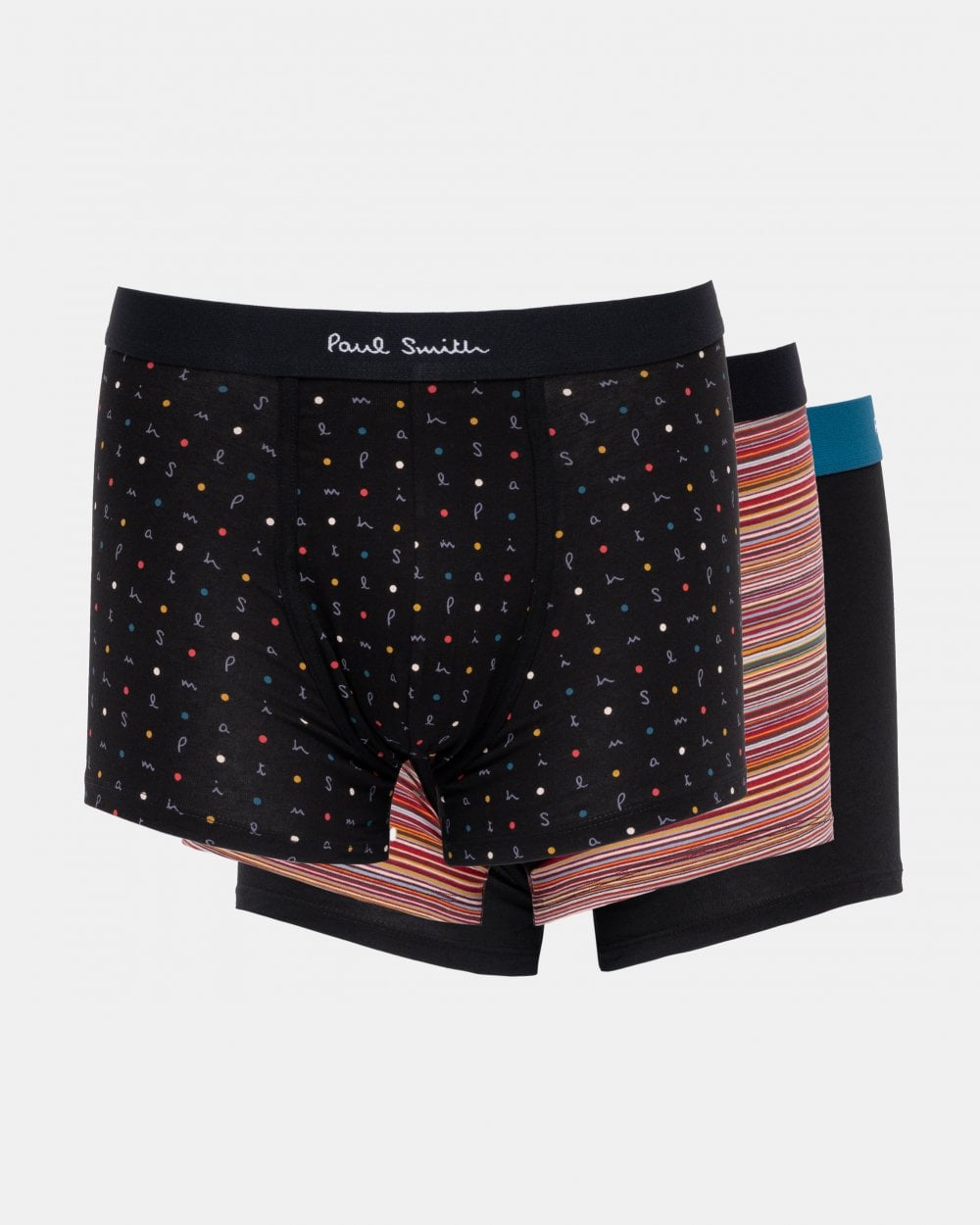 Paul Smith Paul Smith 3-Pack Mens Logo Mix Trunks