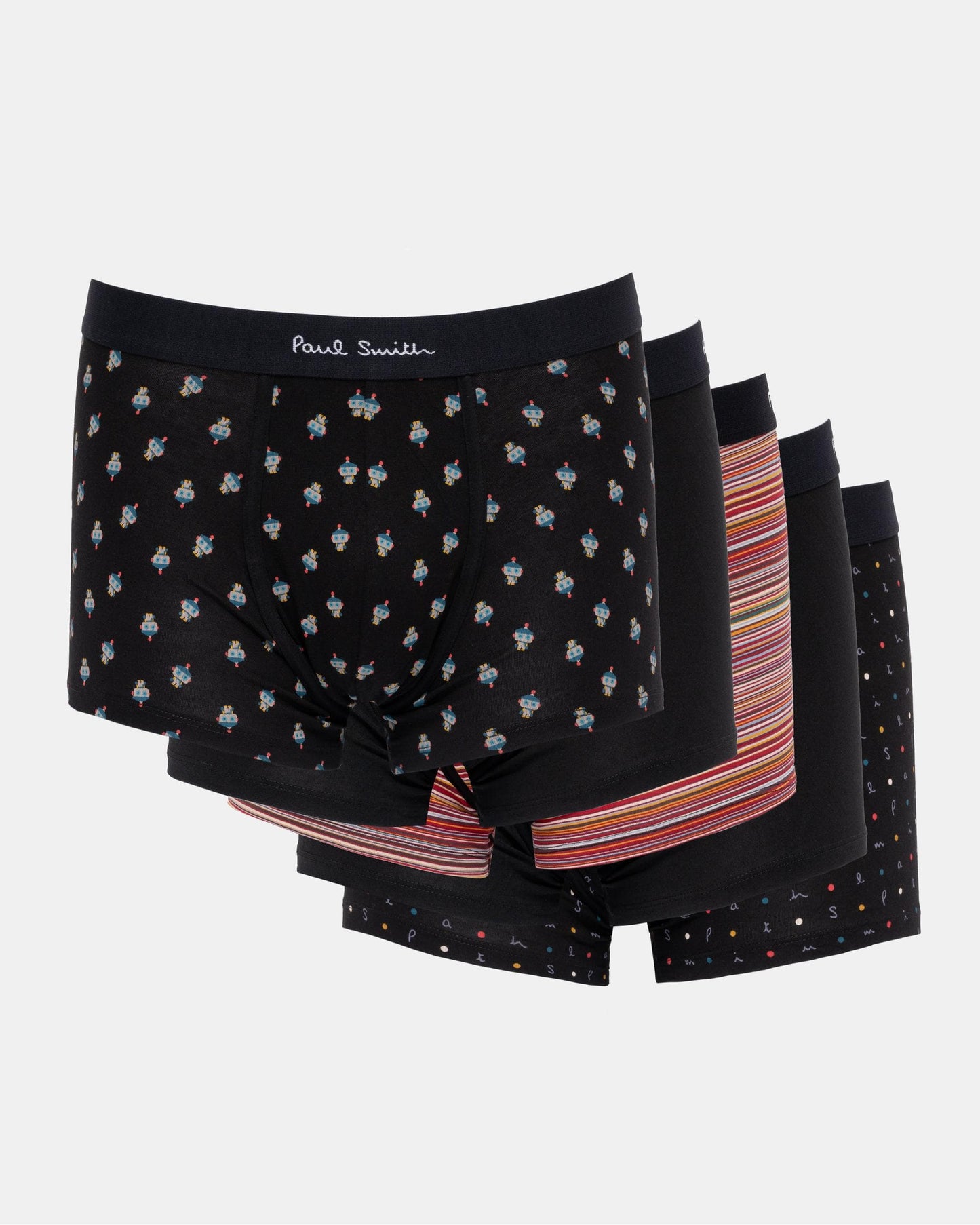 Paul Smith Paul Smith 5-Pack Mens Logo Mix Trunks