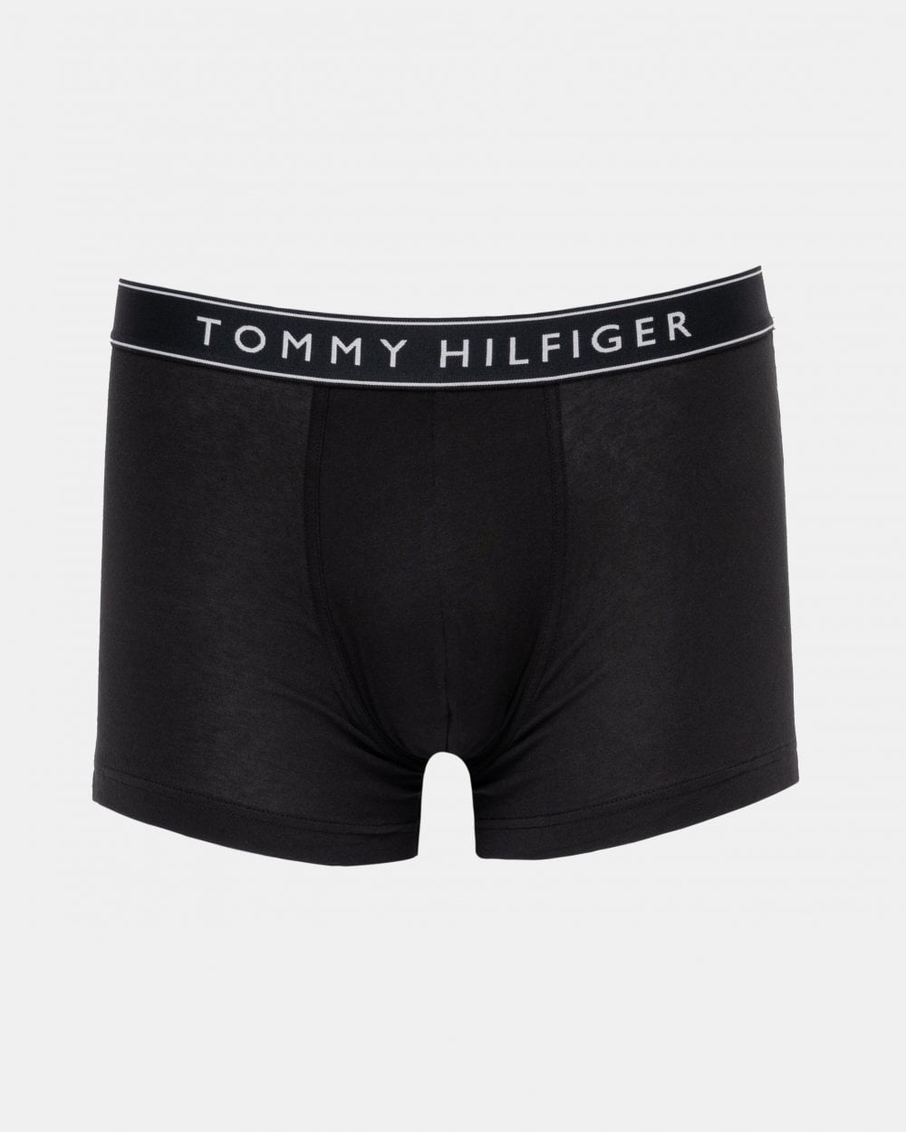 Tommy Hilfiger 3 Pack Mens Tonal Trunks - Black/Black/Black