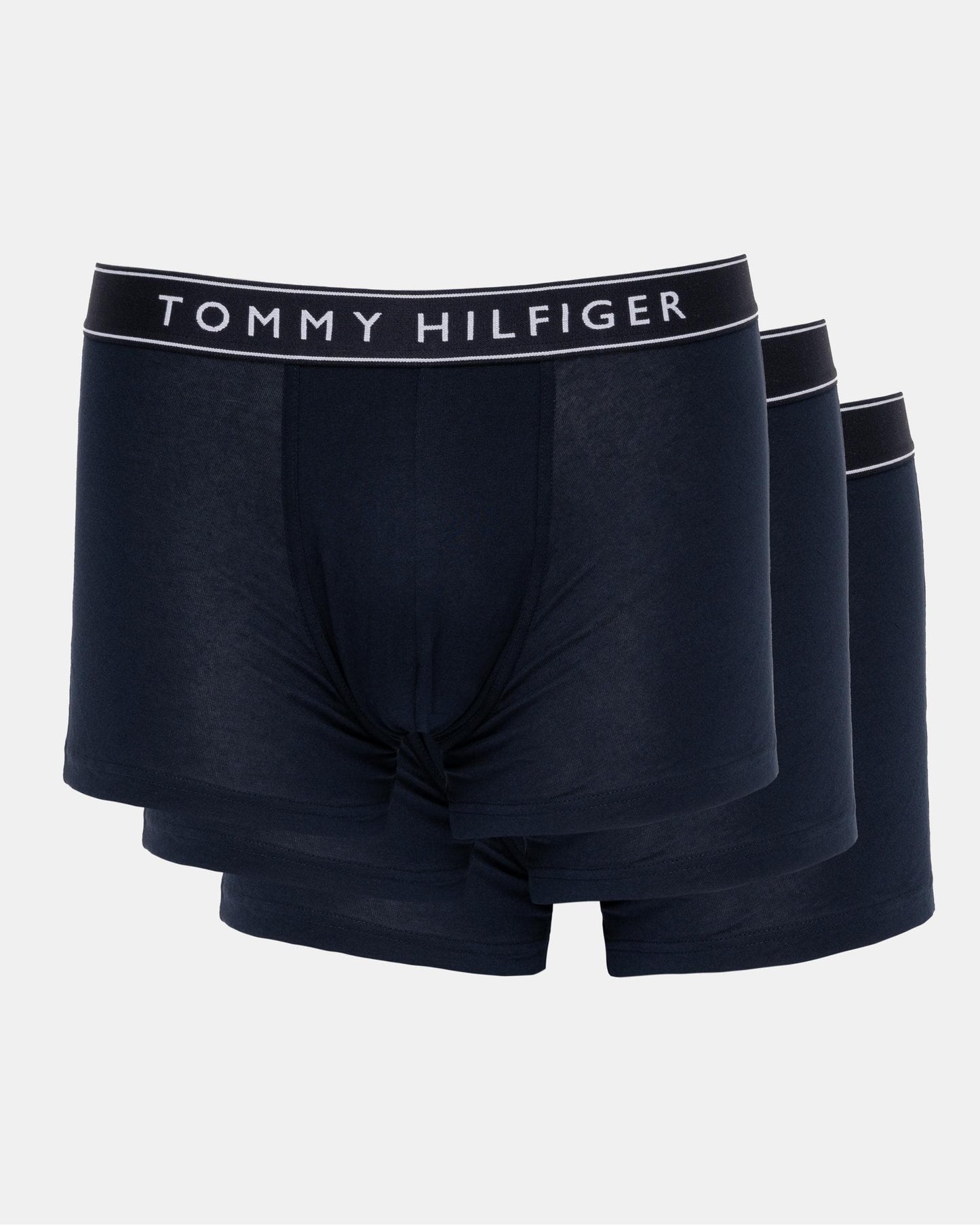 Tommy Hilfiger 3 Pack Mens Tonal Trunks - Desert Sky/Desert Sky/Desert Sky