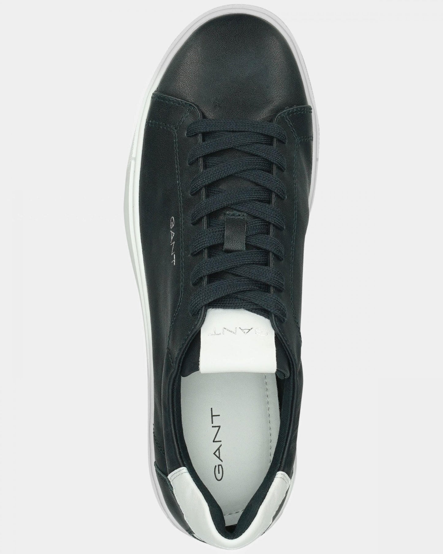 GANT Mc Julien Mens Leather Trainers - Marine/White G680
