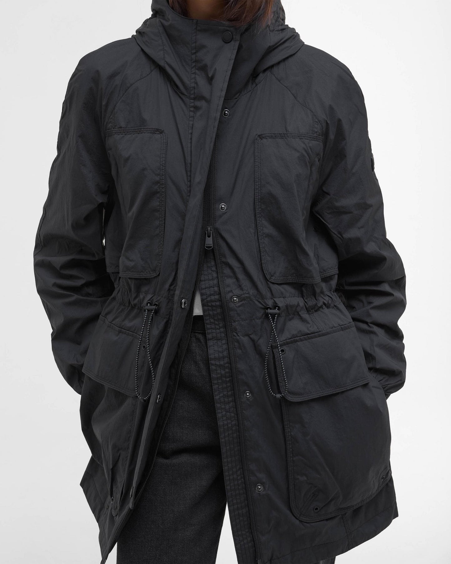 Barbour International Misha Womens Casual Jacket - Black
