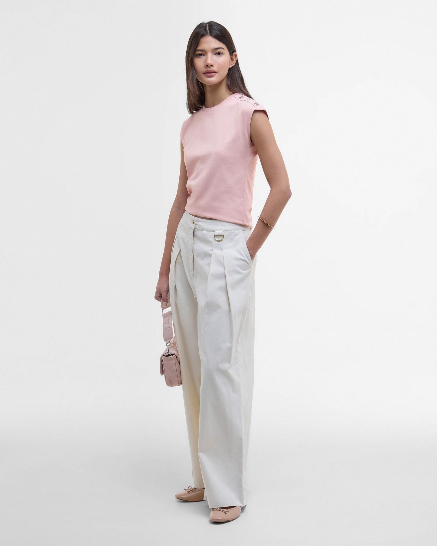 Barbour International Priya Womens Sleeveless Top - Paul Mauve