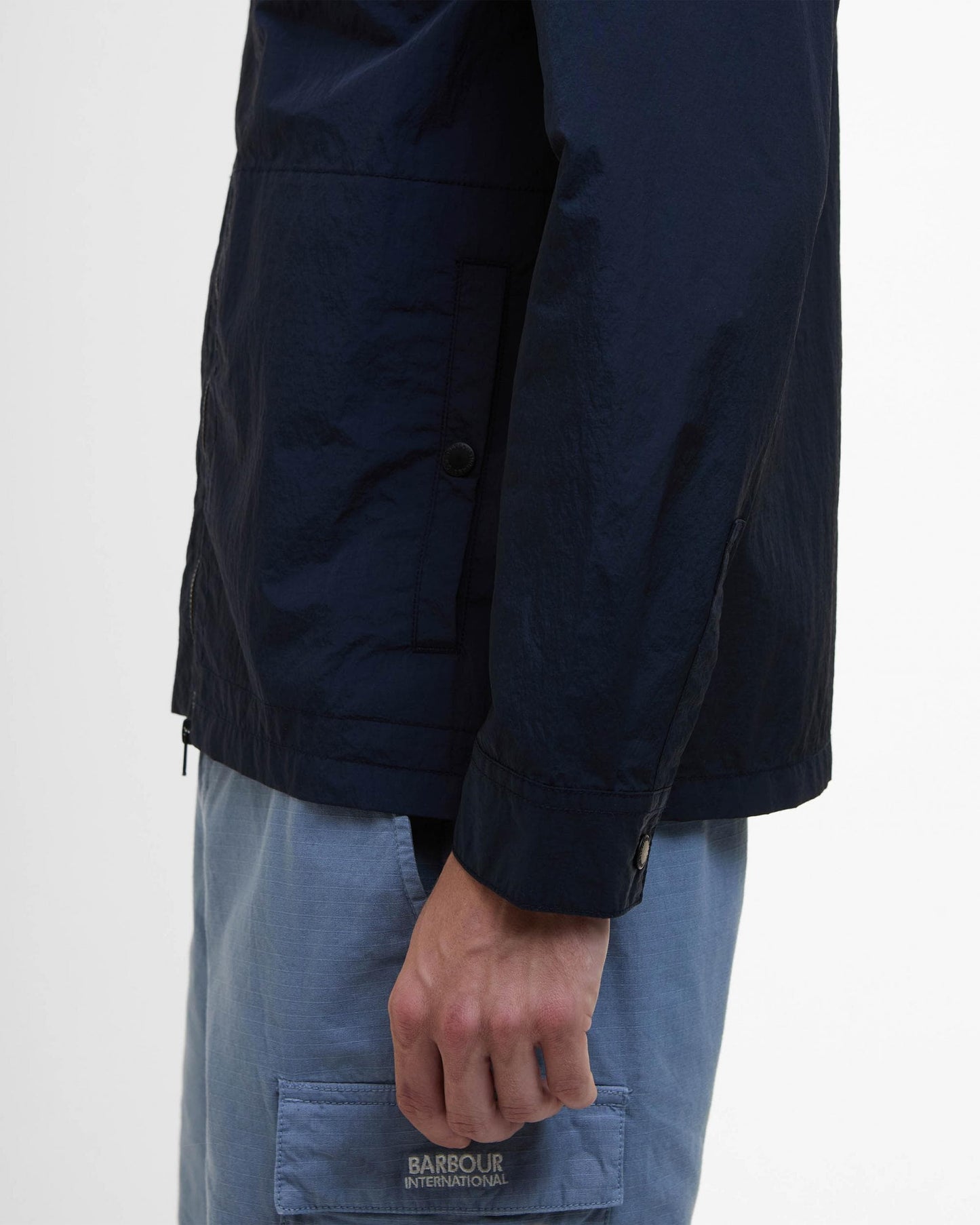 Barbour International Inline Mens Overshirt - Sapphire Navy