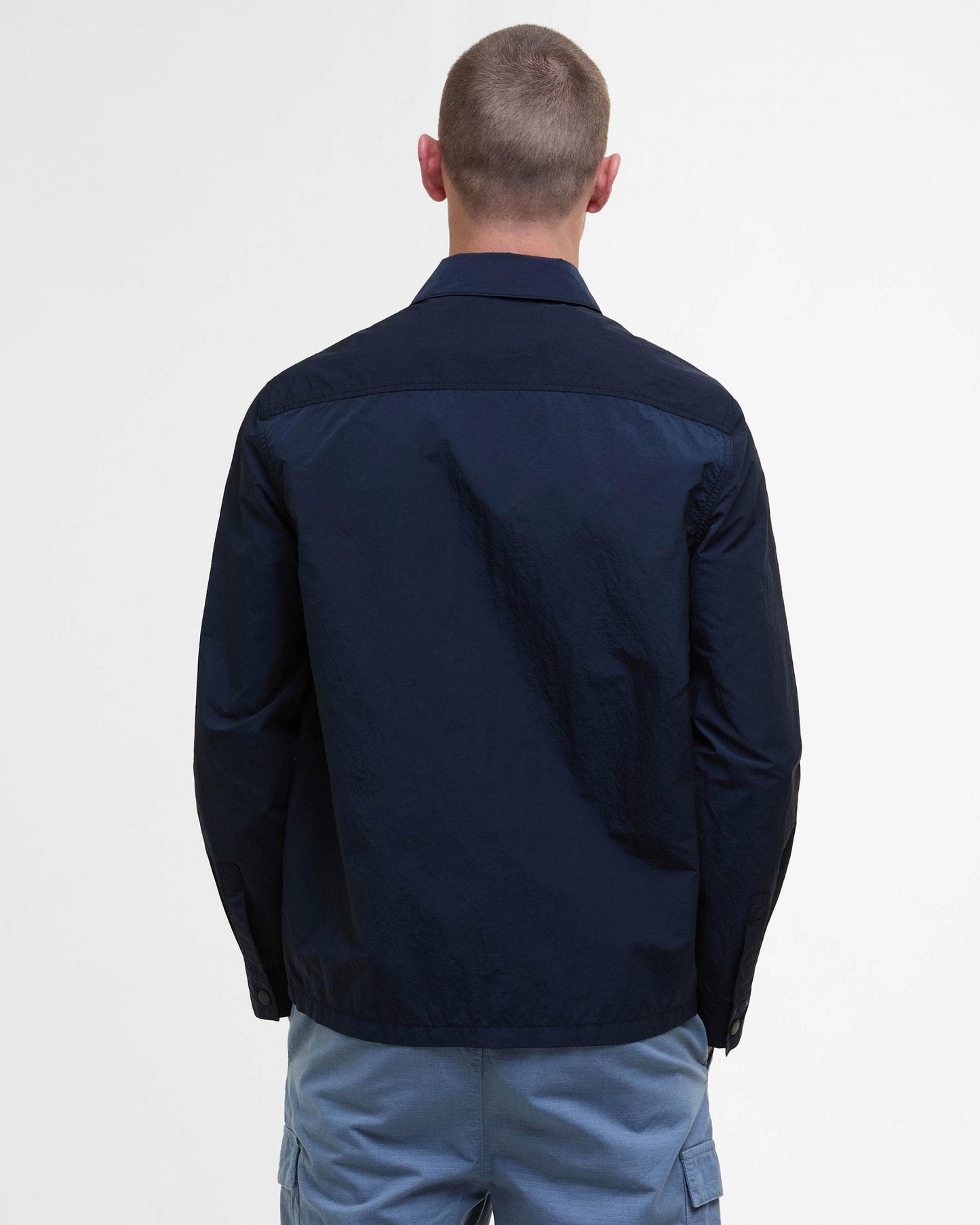 Barbour International Inline Mens Overshirt - Sapphire Navy