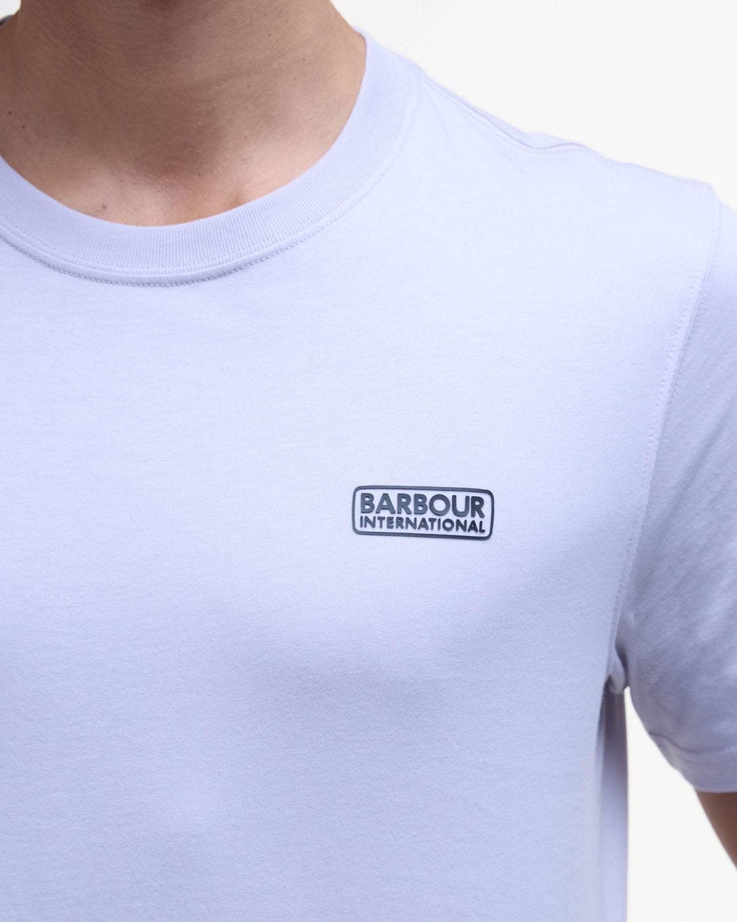 Barbour International Small Logo Mens T-Shirt - Thistle