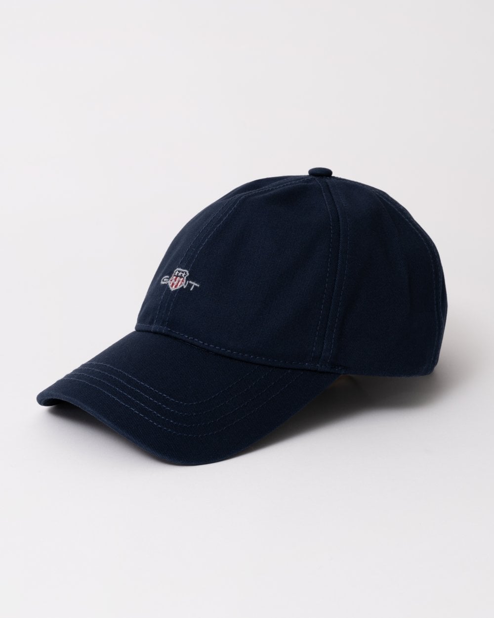 GANT Mens Shield Cotton Twill Cap - 410 Marine
