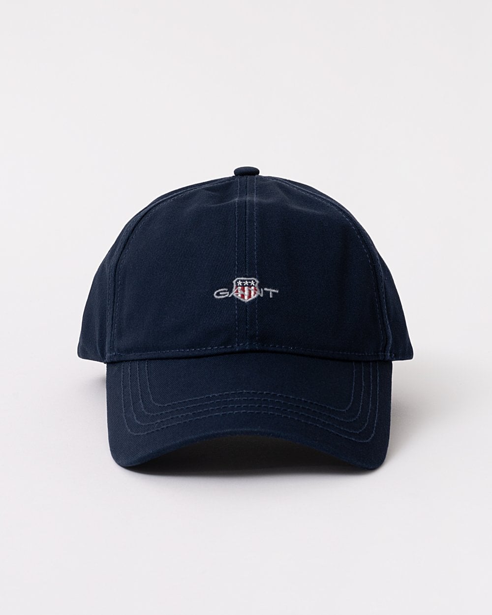 GANT Mens Shield Cotton Twill Cap - 410 Marine