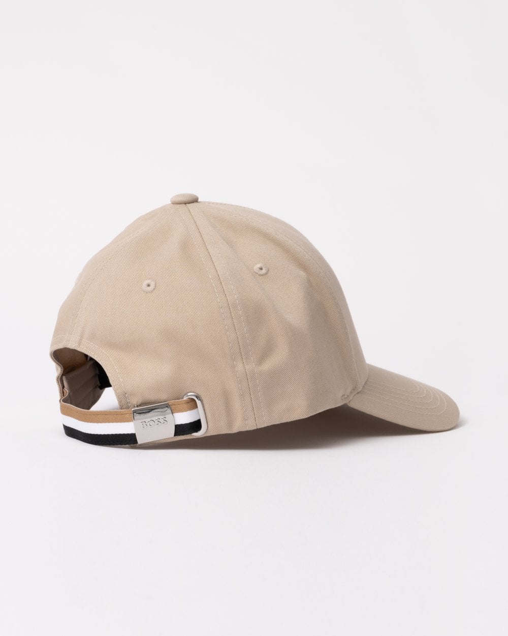 BOSS Orange Zed Stripe Mens Baseball Cap - Light Beige 275