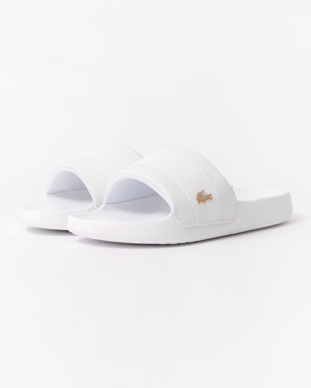 Lacoste Mens Serve Metal Sliders