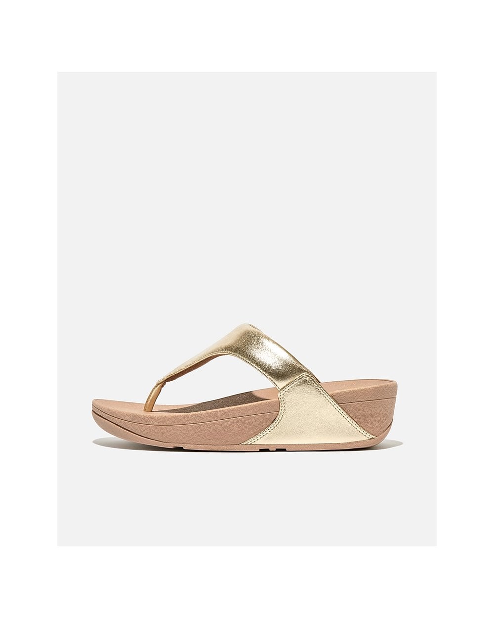 Fitflop Lulu Leather Toepost Womens Flip-Flop