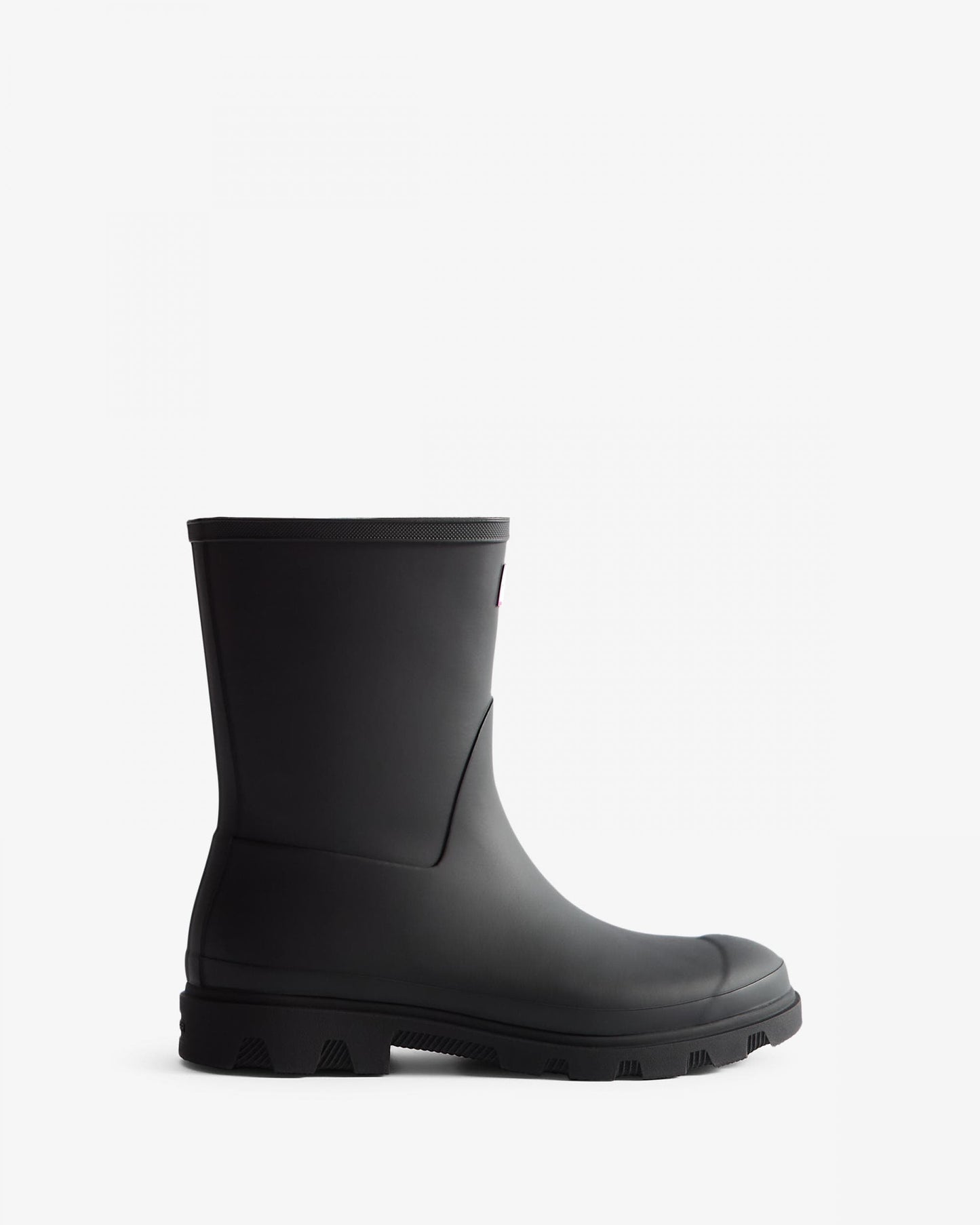 Hunter Downpour Mens Short Boot - Black