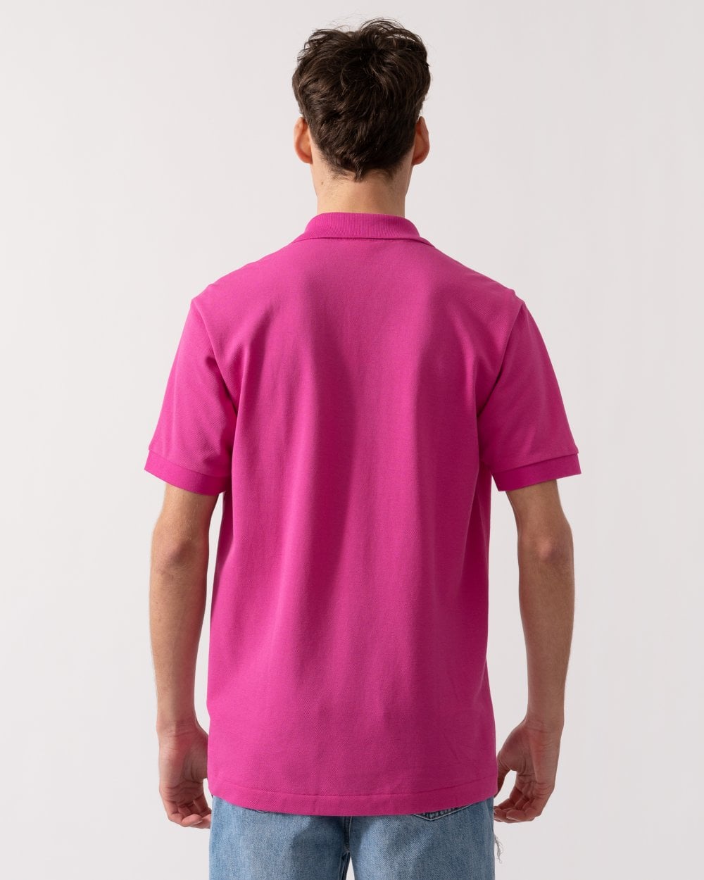 Lacoste Classic Fit L.12.12 Mens Short Sleeve Polo Shirt - Malva I1L