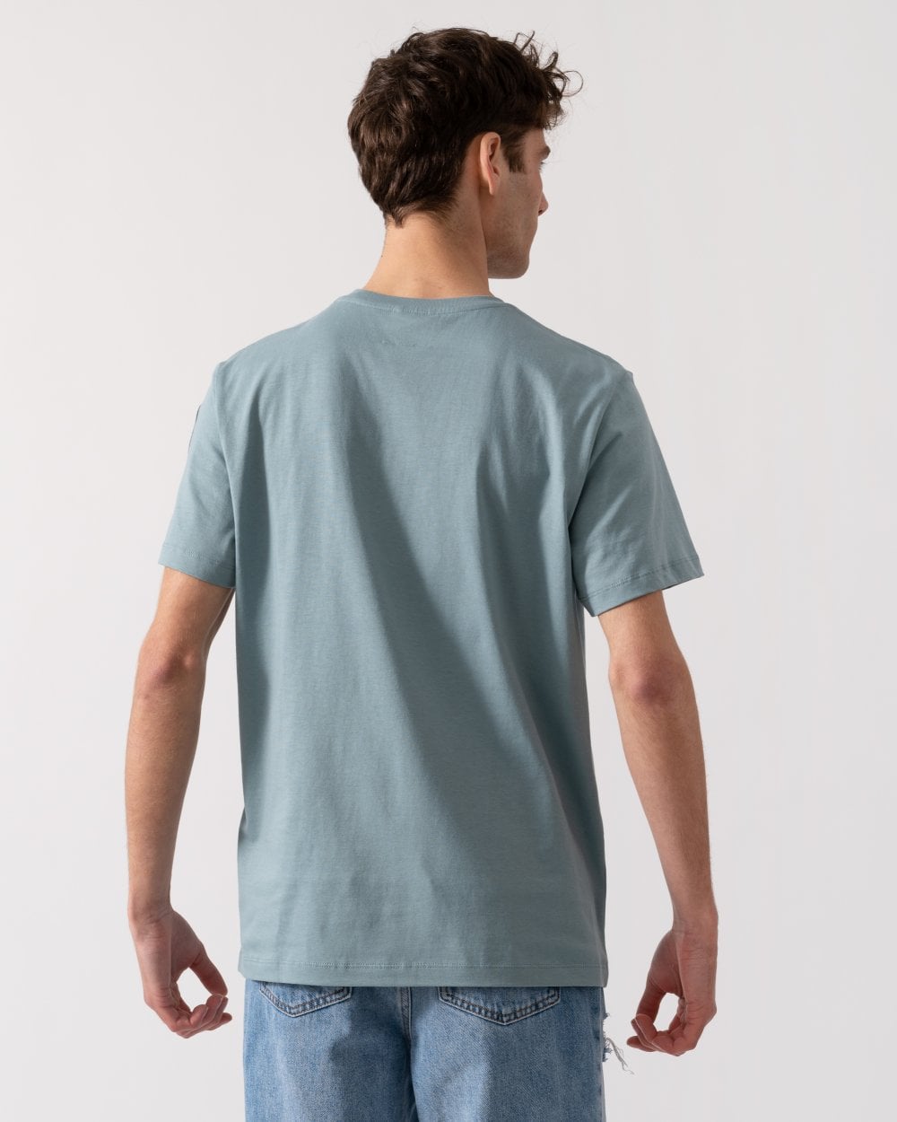 Parajumpers Shispare Tee Mens T-Shirt - Smoke Blue 0323