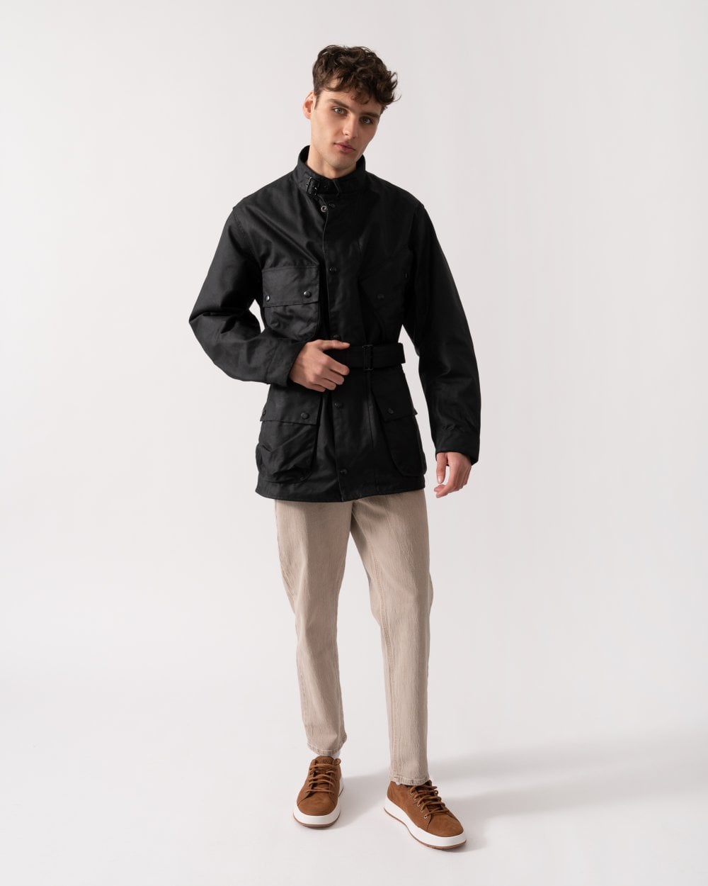 Barbour International Barbour International Reflective A7 Mens Wax Jacket