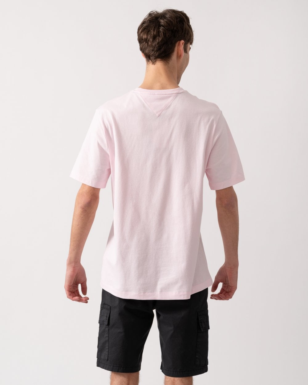 Tommy Hilfiger Essential Seasonal Regular Fit Solid Mens T-Shirt - Light Pink
