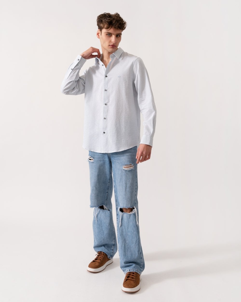 Armani Exchange Armani Exchange Mens Shirt XM000429 AF13141