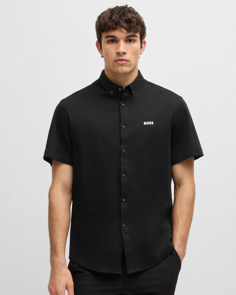 BOSS Green B Motion Mens Short Sleeve Shirt