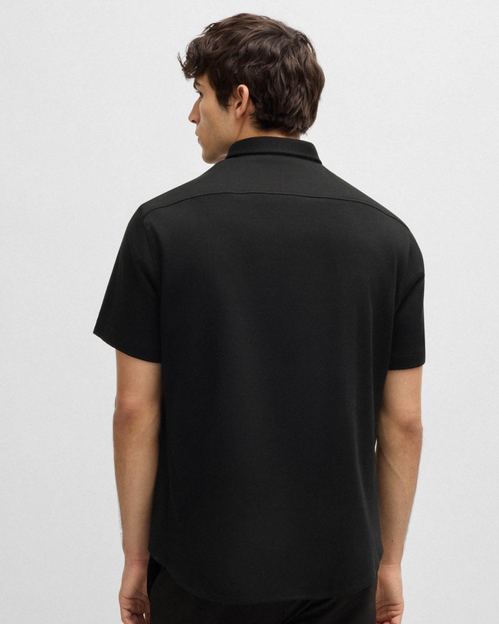 BOSS Green B Motion Mens Short Sleeve Shirt - Black 003