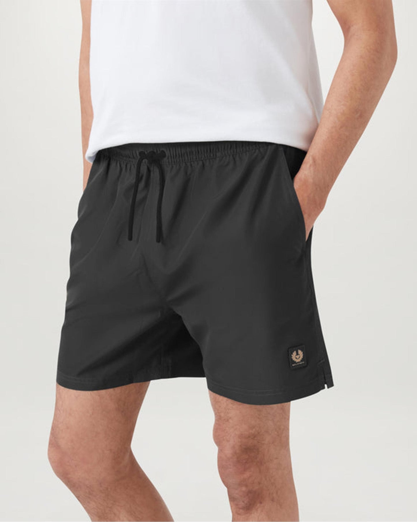 Belstaff Clipper Mens Swimming Shorts - Black