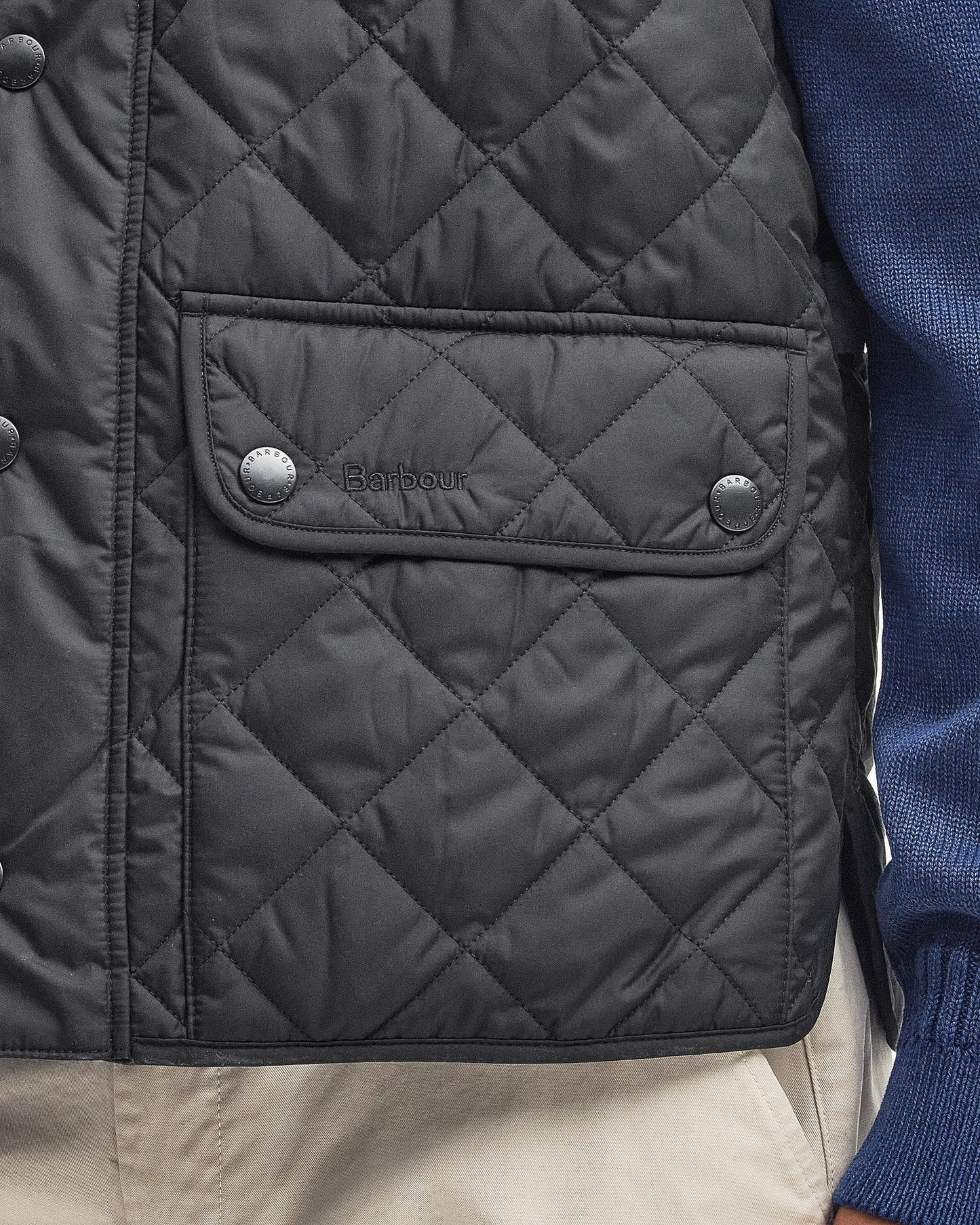 Barbour New Lowerdale Mens Gilet - Black