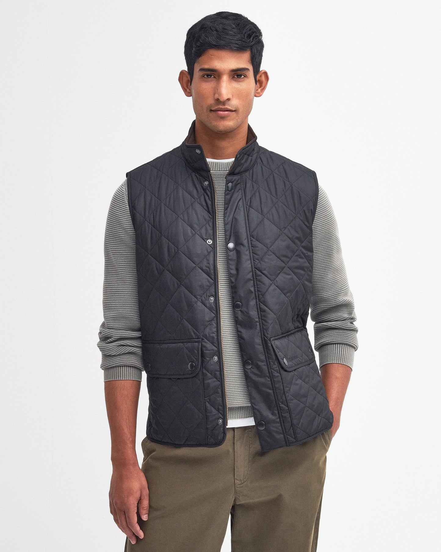 Barbour New Lowerdale Mens Gilet - Navy