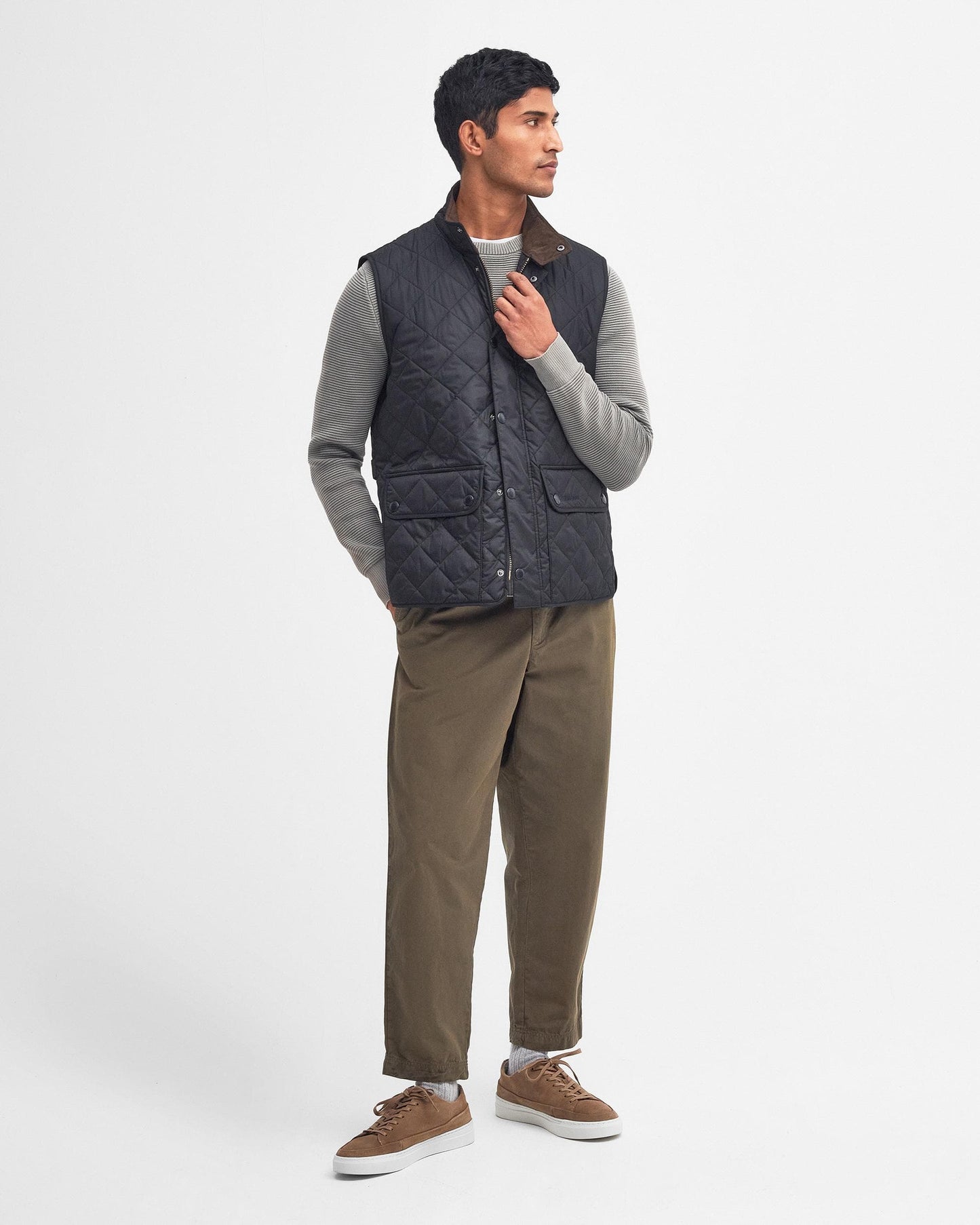 Barbour New Lowerdale Mens Gilet - Navy