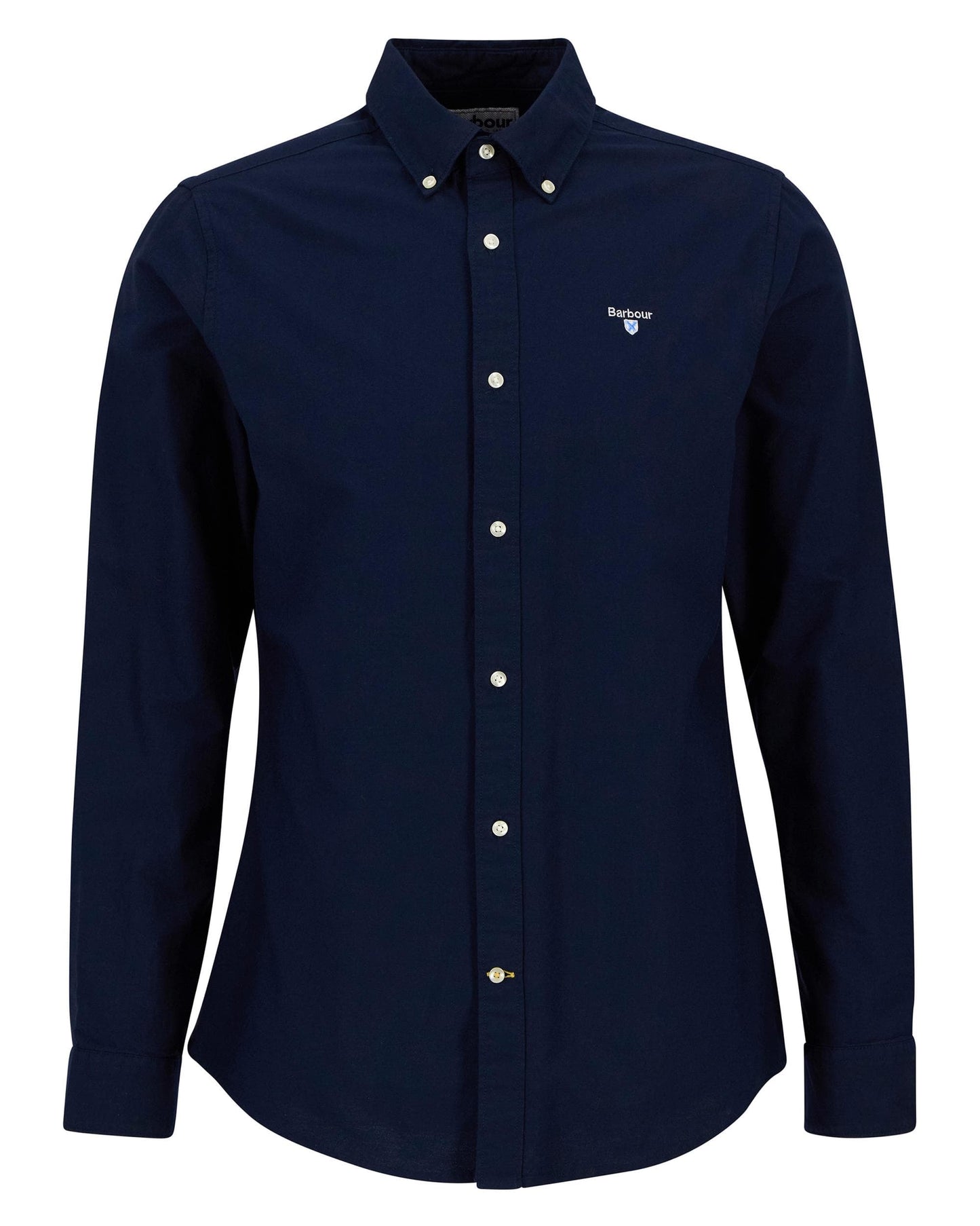 Barbour Oxtown Long Sleeve Mens Tailored Shirt - Navy