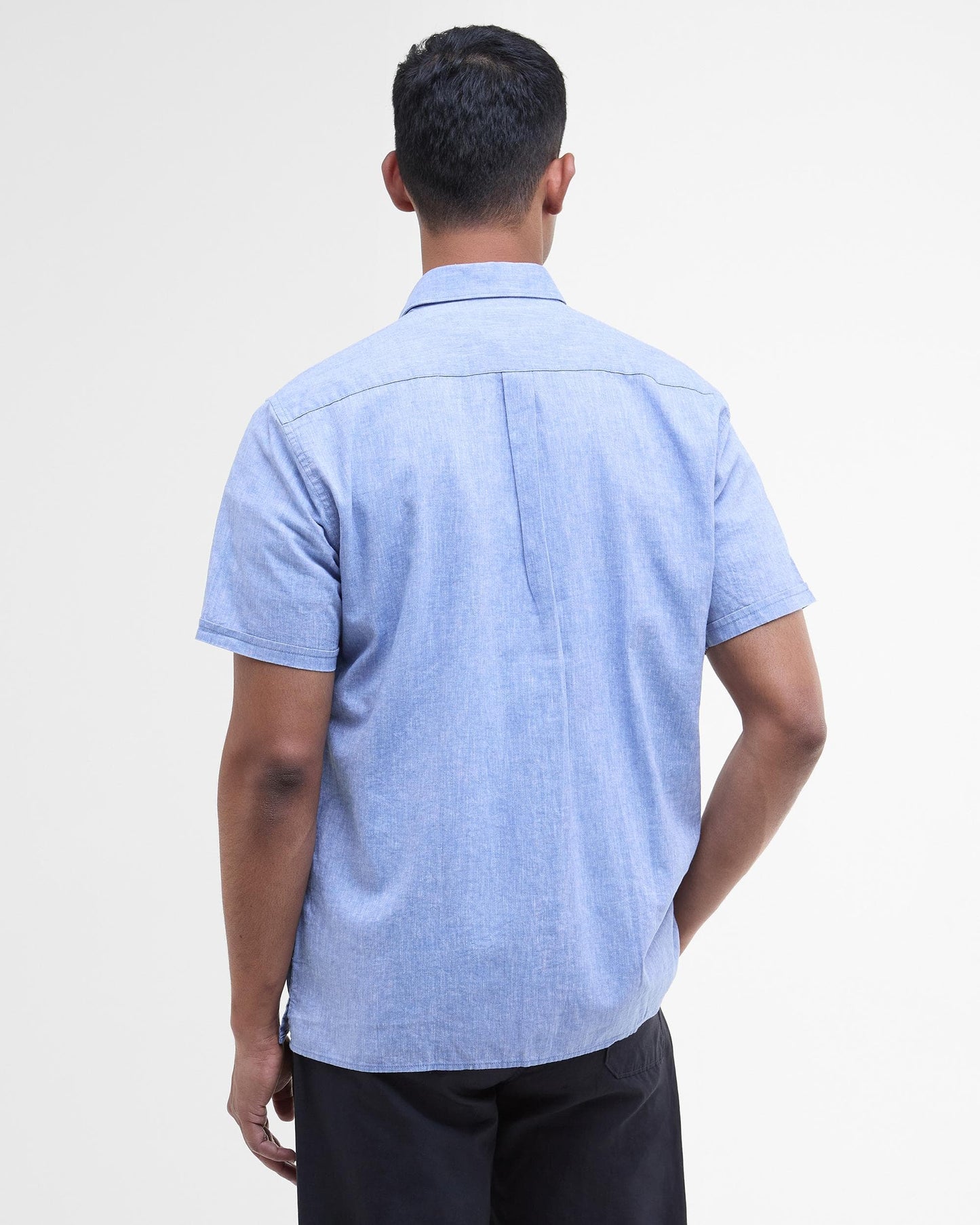 Barbour Nelson Mens Summer Shirt - Blue