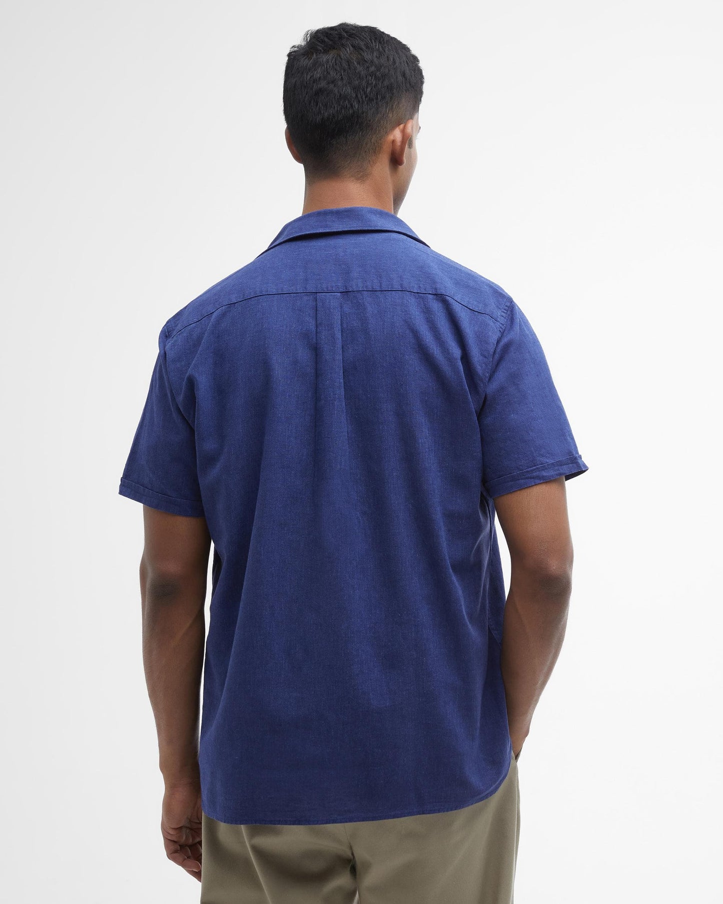 Barbour Nelson Mens Summer Shirt - Indigo