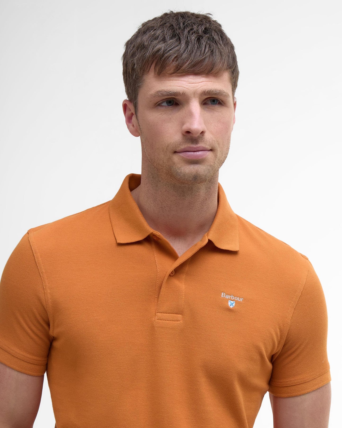 Barbour Mens Sports Polo Shirt - Sunset Haze