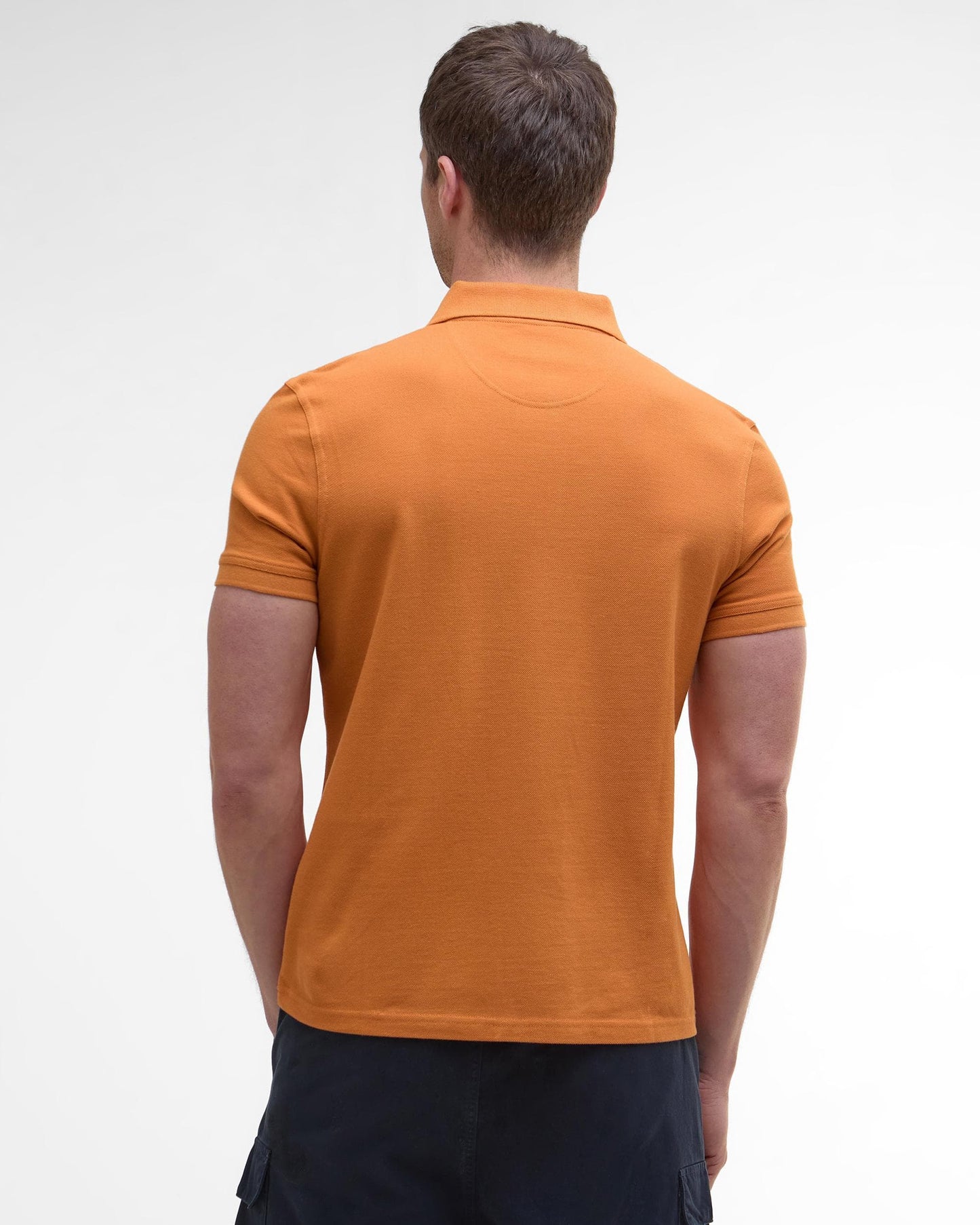 Barbour Mens Sports Polo Shirt - Sunset Haze