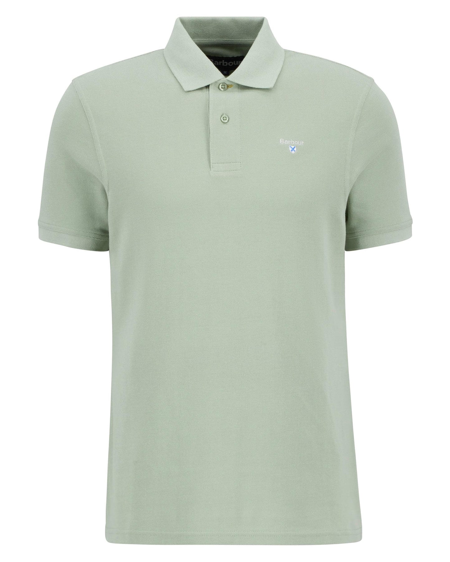Barbour Mens Sports Polo Shirt - Seagrass