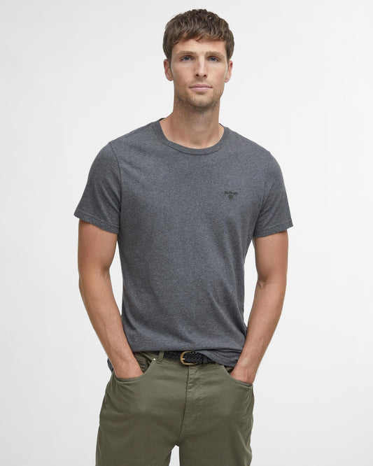 Barbour Sports Mens T-Shirt - Slate Marl