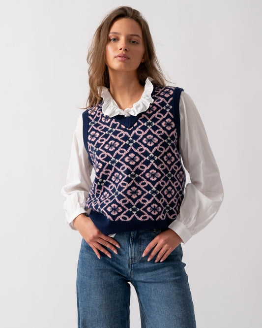 Joules Meredith Womens Knit Tank Top