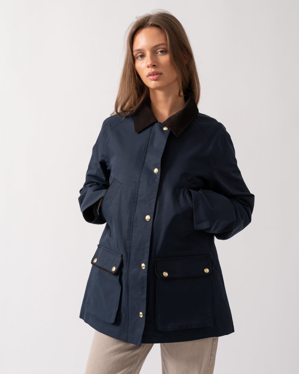 Joules Katherine Womens Jacket Navy – CHO - Main Image