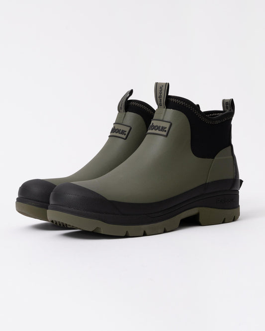 Barbour Ridge Mens Wellies - Uniform Green