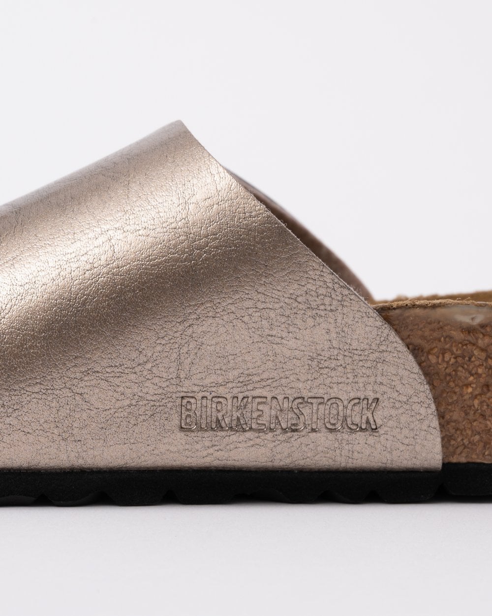 Birkenstock Catalina Cushion Big Buckle Womens Birko-Flor Sandals - Graceful Taupe