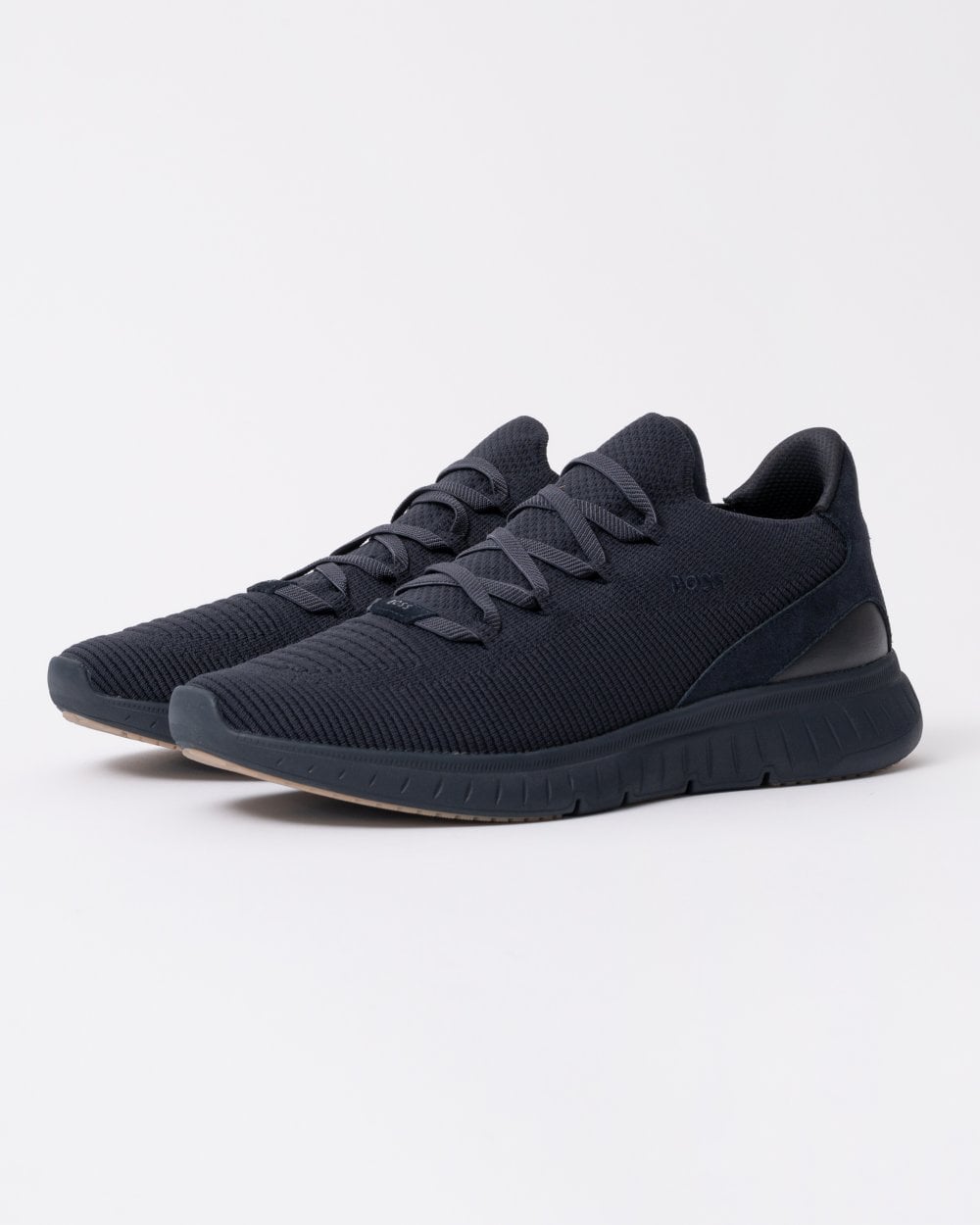 BOSS Orange Titanium Mens Slip-On Knit Trainers