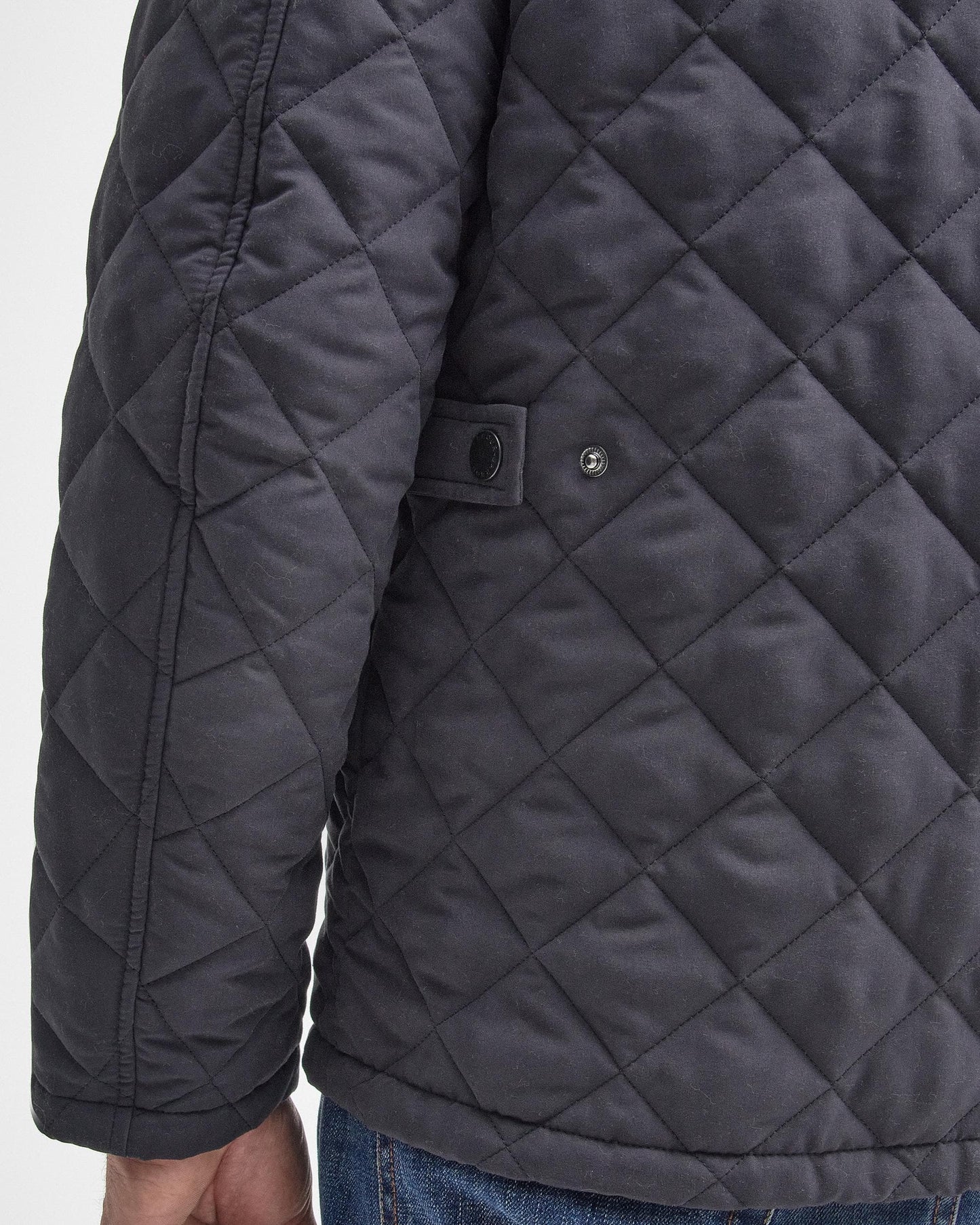 Barbour Shoveler Mens Quilted Jacket - Navy