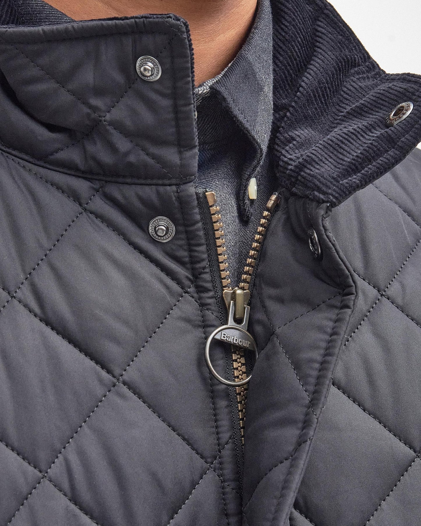 Barbour Chelsea Mens Sportsquilt Jacket - Black