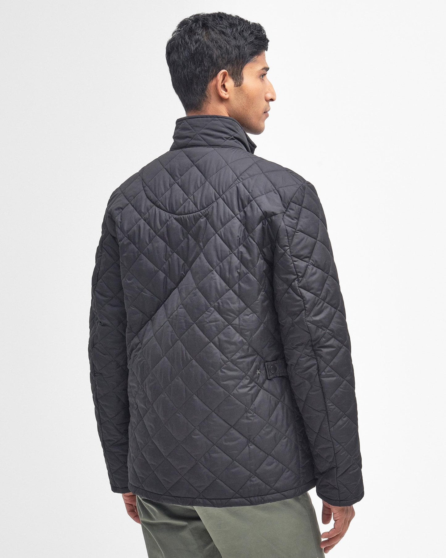 Barbour Chelsea Mens Sportsquilt Jacket - Black