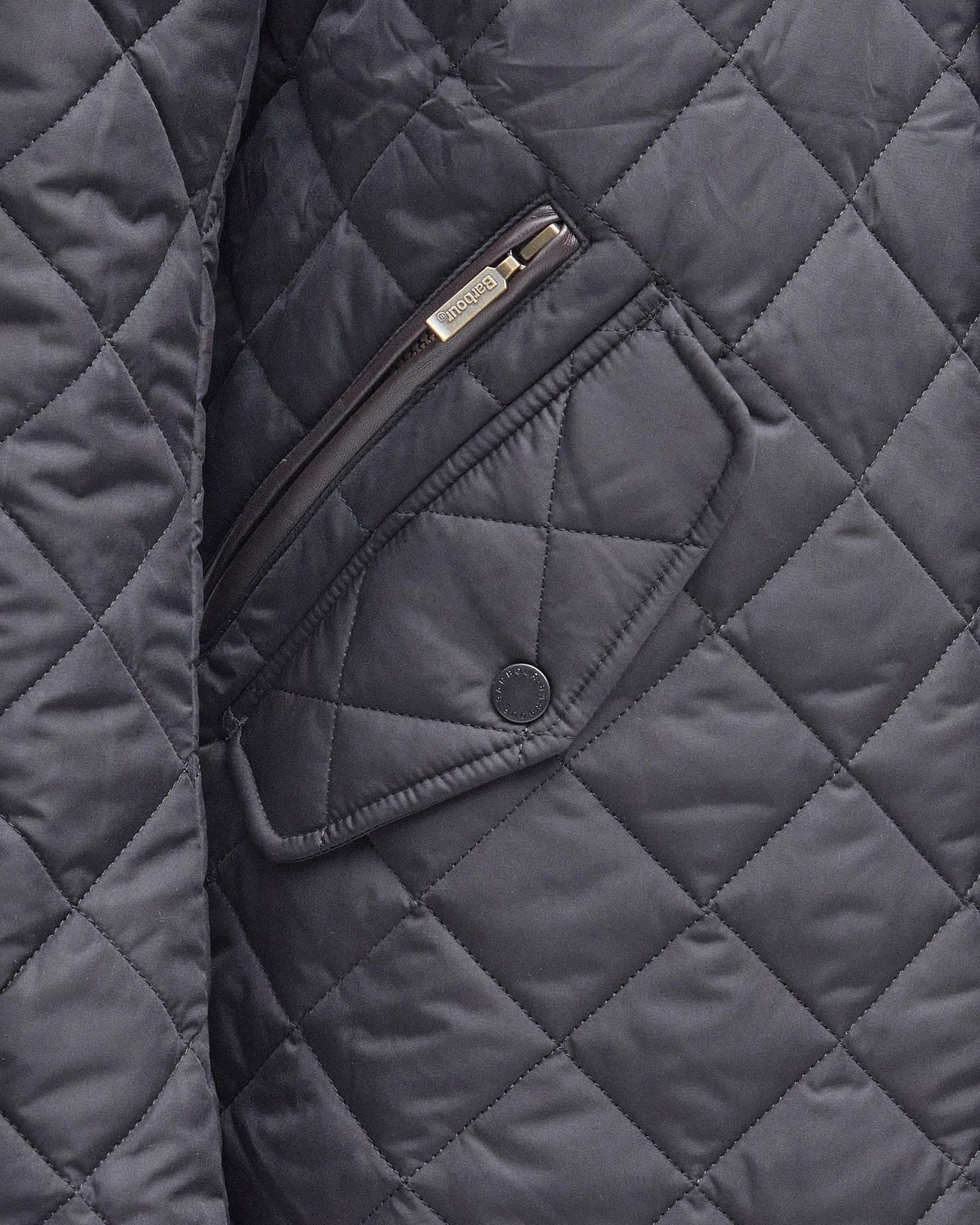 Barbour Chelsea Mens Sportsquilt Jacket - Black