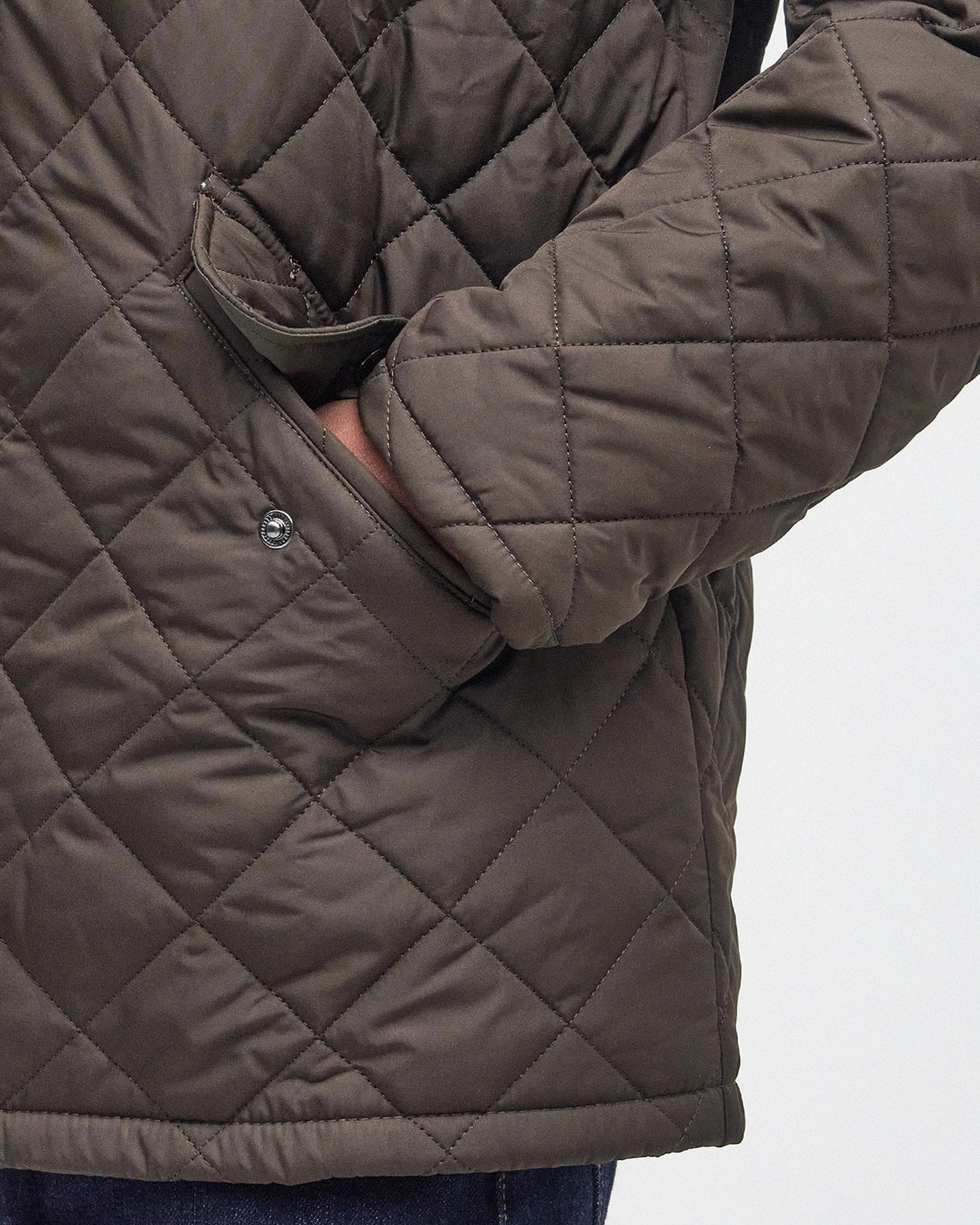 Barbour Chelsea Mens Sportsquilt Jacket - Olive