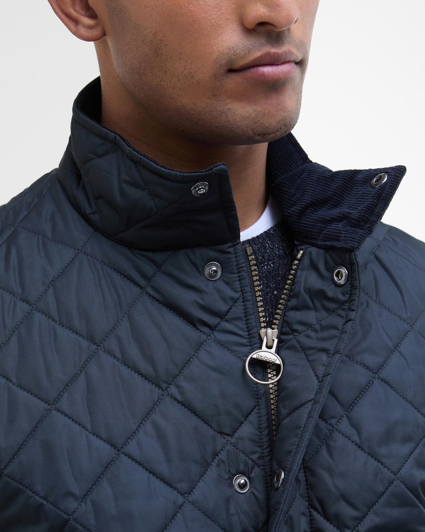 Barbour Chelsea Mens Sportsquilt Jacket - Navy