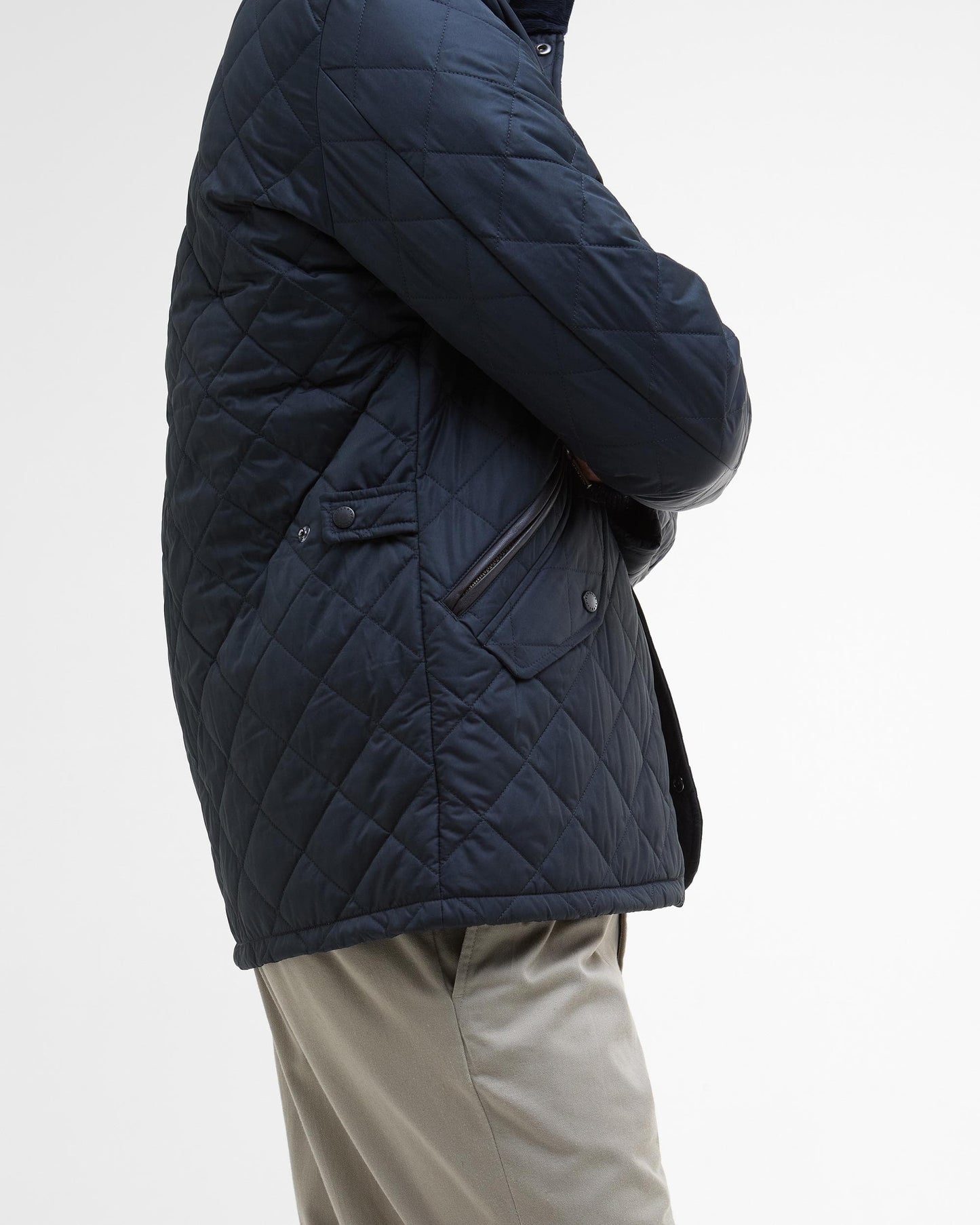 Barbour Chelsea Mens Sportsquilt Jacket - Navy