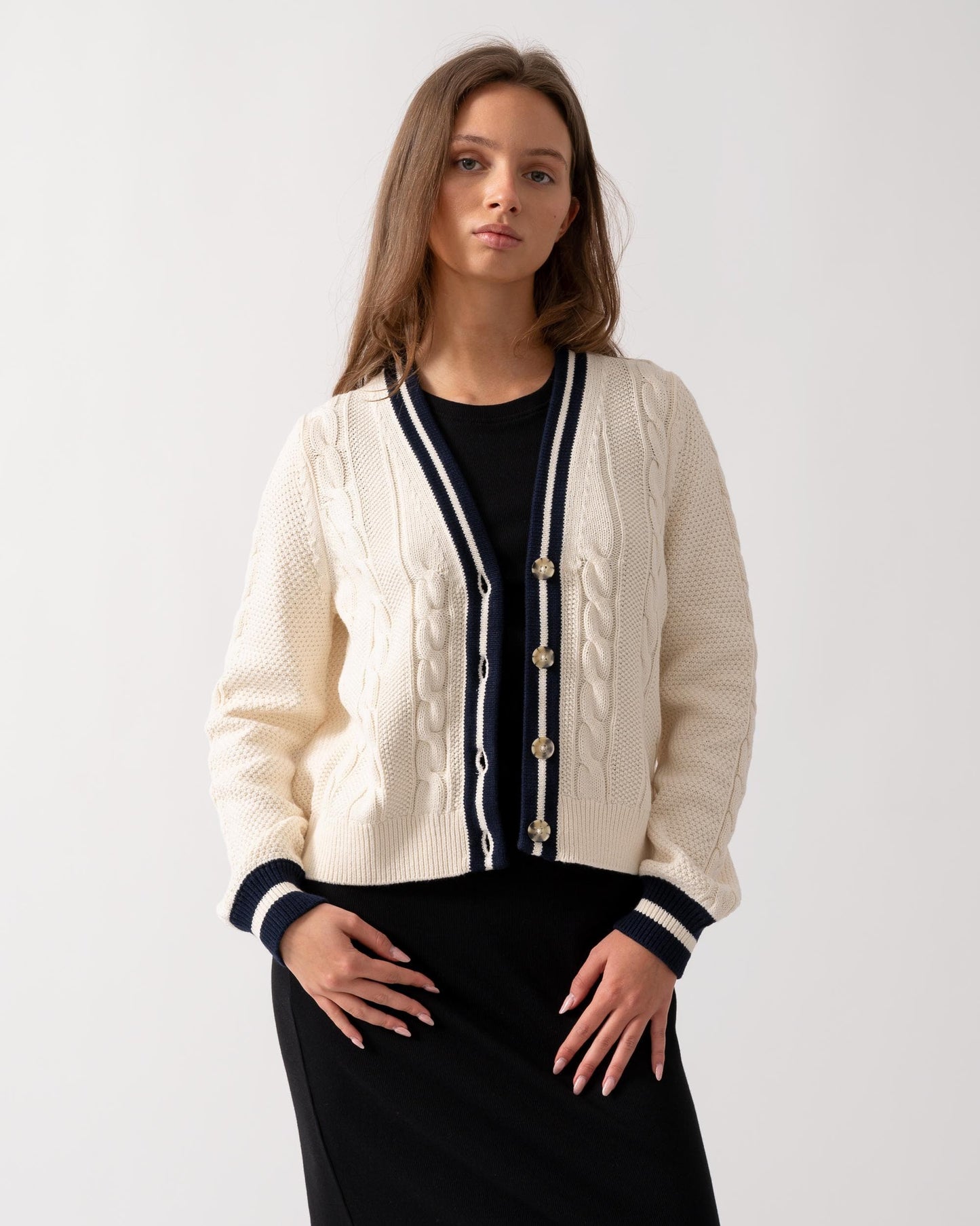 Joules Centre Court Womens Cardigan