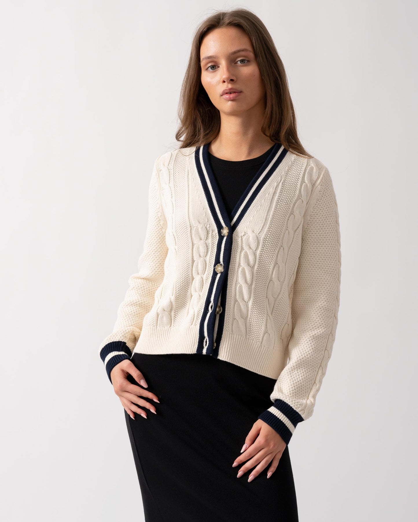 Joules Centre Court Womens Cardigan